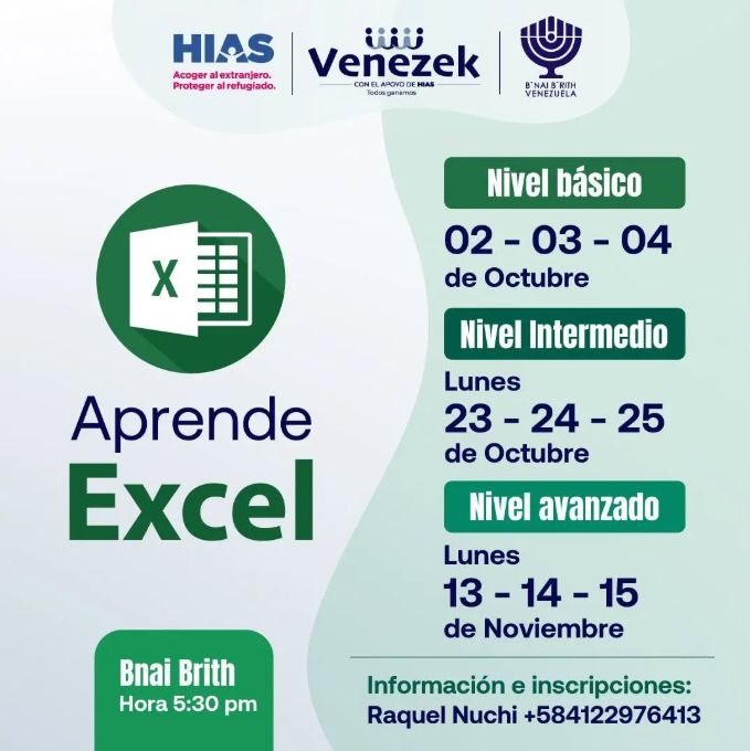 Curso HIAS de Excel Nivel Básico