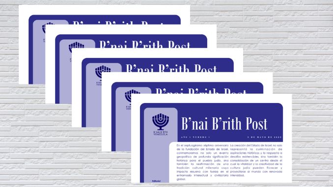 B’nai B’rith Post No. 029